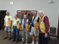 Newly Installed Club Officers